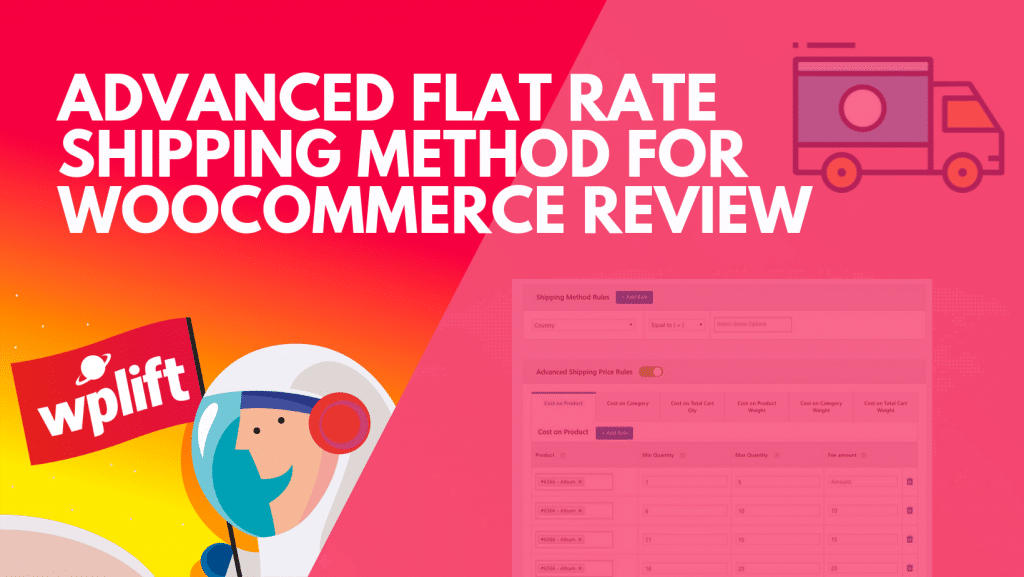 Advanced Flat Rate Shipping Method For WooCommerce Review