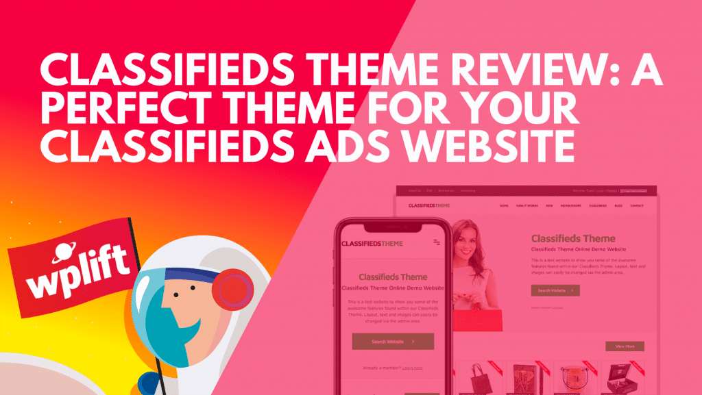 Classifieds Theme Review