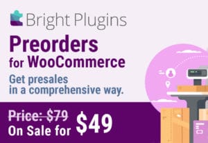Preorders for WooCommerce