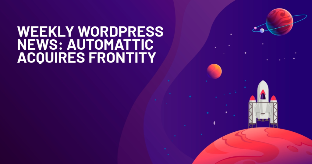 Automattic Acquires Frontity