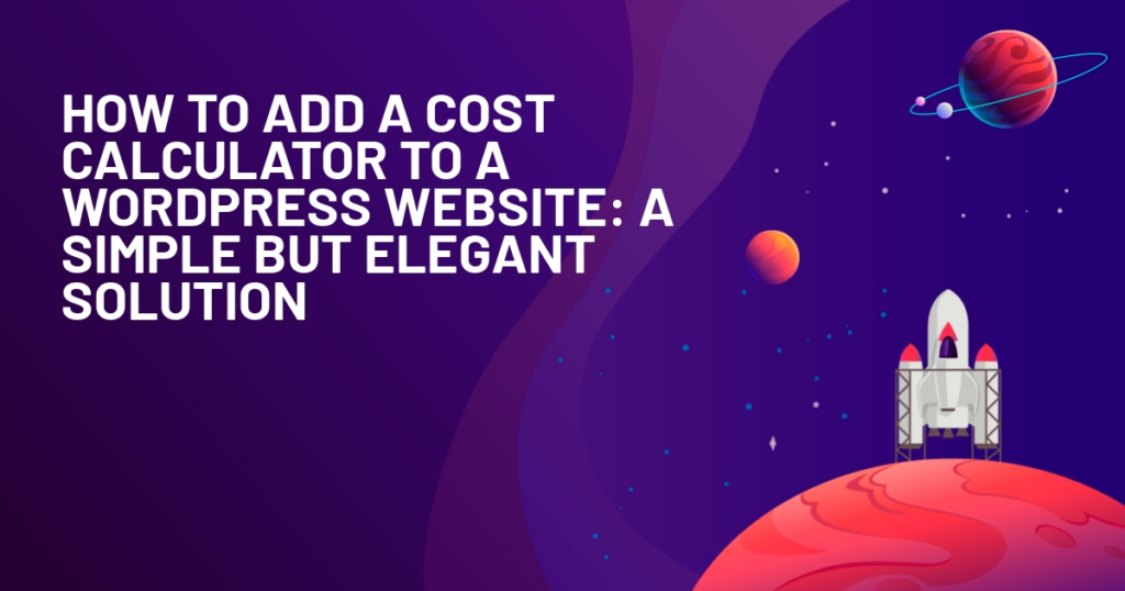 Cost Calculator Plugin Review