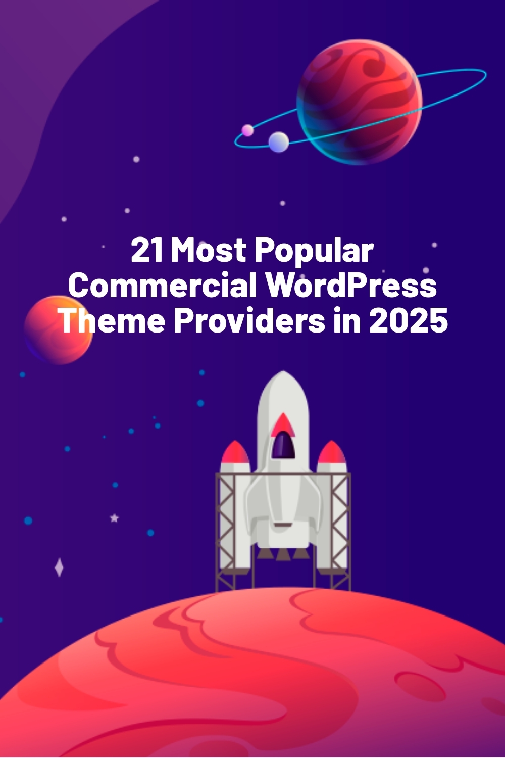 21 Most Popular Commercial WordPress Theme Providers in 2025